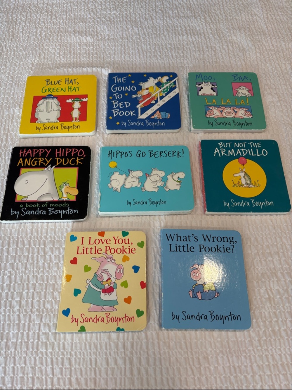 Sandra Boynton Board Book Set - Colorful Kids Books 
Set of 8